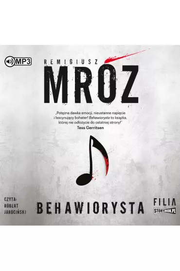 Audiobook Behawiorysta. Gerard Edling. Tom 1 CD - Remigiusz Mr�z