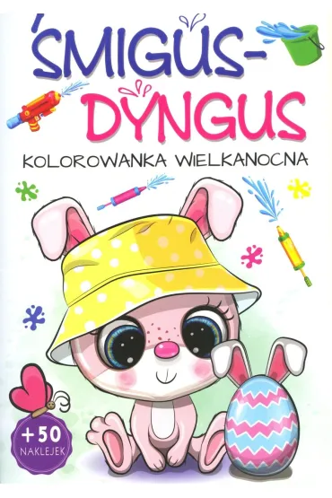 �migus-dyngus. Kolorowanka wielkanocna