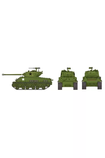 US Tank M4A3E8 Sherman Easy Eight Tamiya