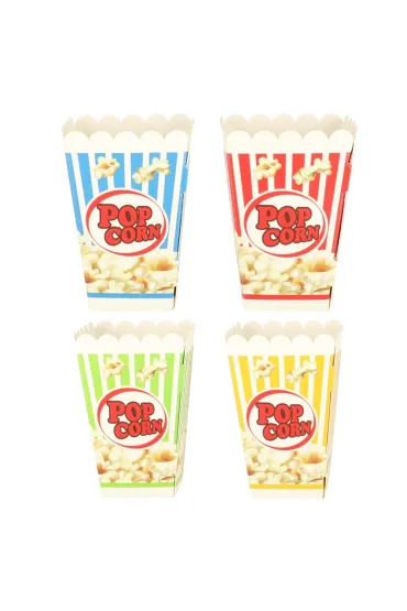Gra zr�czno�ciowa Z�ap popcorn kukurydza kubeczki 4 graczy