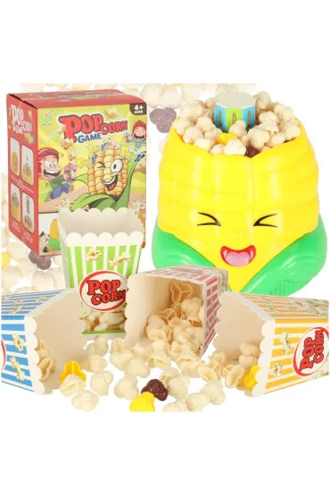 Gra zr�czno�ciowa Z�ap popcorn kukurydza kubeczki 4 graczy