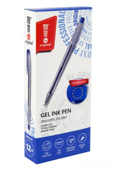 MemoBe Dugopis elowy 0,7 mm niebieski