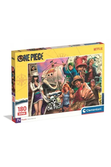 Puzzle 180 element�w One Piece Netflix CLEMENTONI 28104 CLM