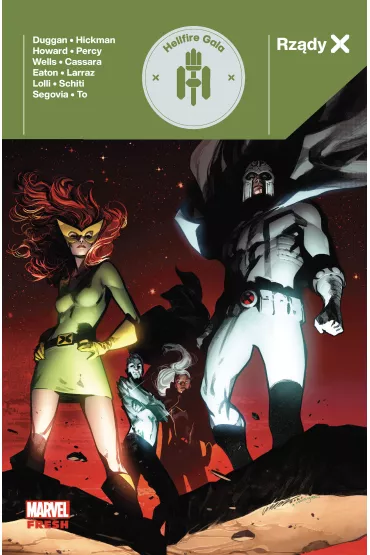 Marvel Fresh Rz�dy X. Hellfire Gala - Jonathan Hickman, Gerry Duggan, Marcus To, Benjamin Percy, Stephen Segovia, Russell  Dauterman, Matteo Lolli, Tini Howard, Pepe Larraz, Zeb Wells, Joshua  Cassara, Vita Ayala, Alberto Foche, Alex  Lins