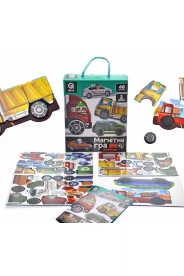 Gra magnetyczna Transport 48 magnes�w Qbee