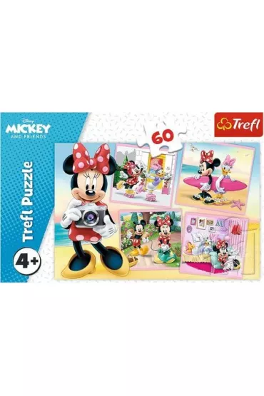 Puzzle 60 el. Urocza Minnie Trefl