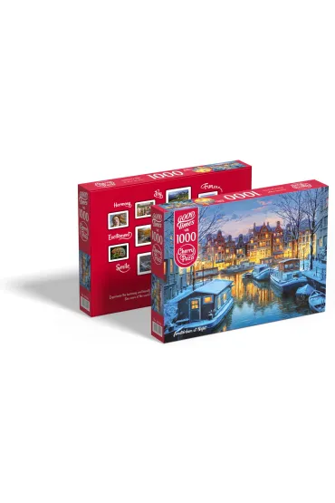 Puzzle 1000 el. Amsterdam at Night CherryPazzi