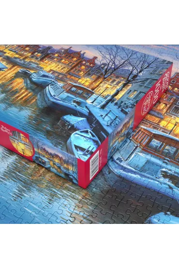 Puzzle 1000 el. Amsterdam at Night CherryPazzi