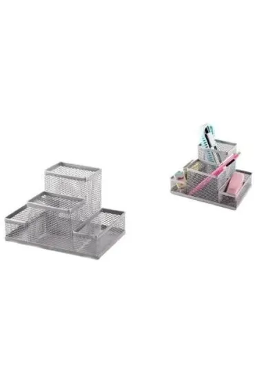 Mp Main Paper Organizer na biurko siatkowy czarny 15.5x10cm