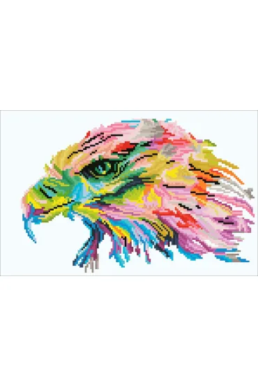 Diamond Dotz Haft diamentowy - Adults Eagle Eye 42x27cm