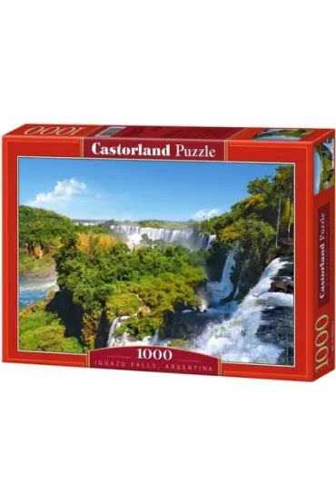 Puzzle 1000 el. Wodospad Igua�u - Argentyna Castorland