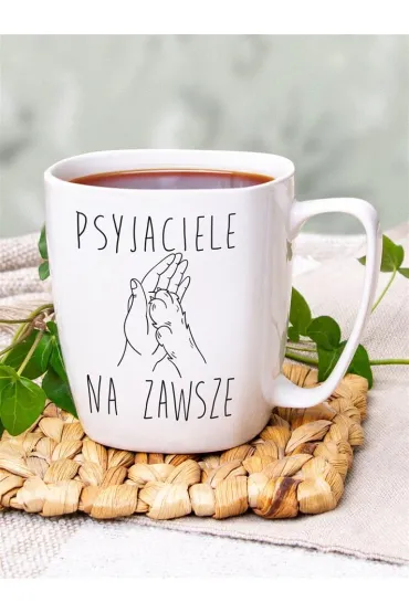 Nadwyraz.com Kubek psyjaciele na zwsze