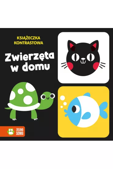 Ksi��eczka kontrastowa. Zwierz�ta w domu