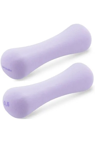 Zestaw hantli 2x0,5kg Bone fiolet