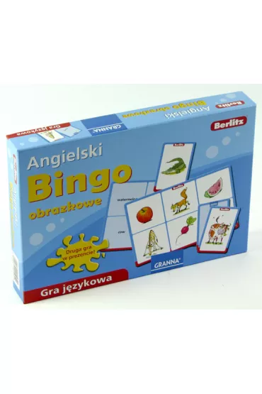 Angielski BINGO OBRAZKOWE