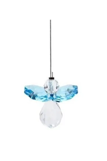 Zawieszka Crystal angel - Aquamarine
