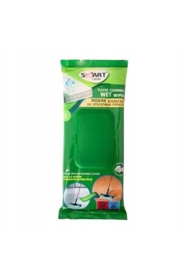 Smart Clean �ciereczki nawil�ane do pod�ogi 12 szt.