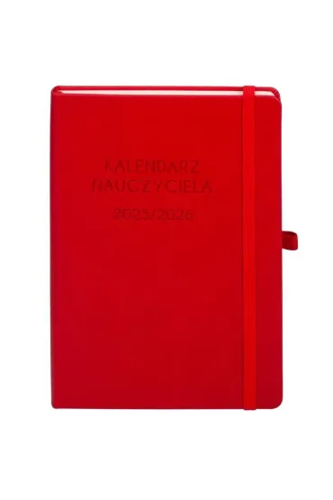 Antra Kalendarz nauczyciela 2025/2026 A5 czerwony (TDW)