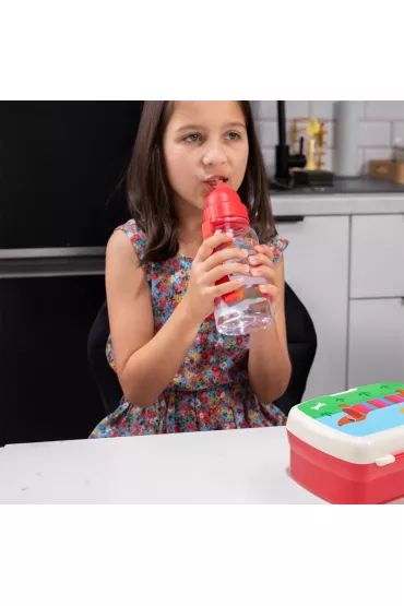 b.box Zestaw �niadaniowy lunchbox i bidon Jamniki