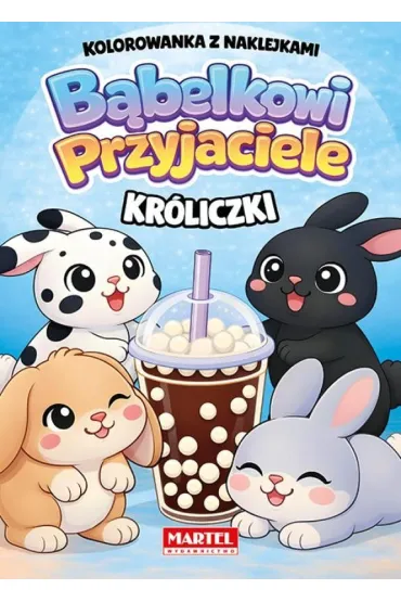 Kolorowanka z naklejkami. B�belkowi przyjaciele. Kr�liczki