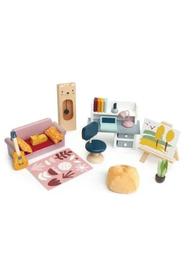 Meble do domku dla lalek - pok�j m�odzie�owy Tender Leaf Toys