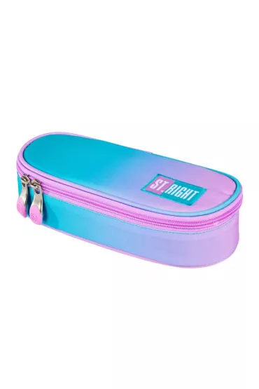 St. Majewski Pi�rnik saszetka usztywniona z wewn�trzn� klapk� Turquoise Ombre