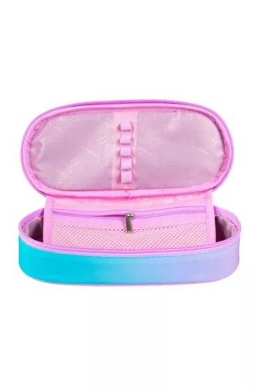 St. Majewski Pi�rnik saszetka usztywniona z wewn�trzn� klapk� Turquoise Ombre