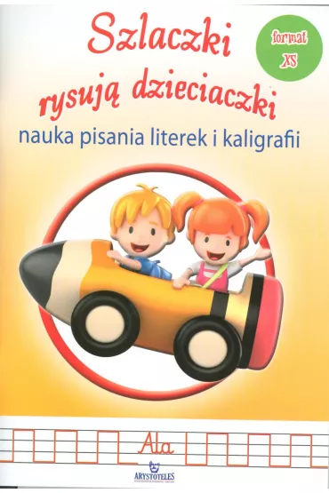 Szlaczki rysuj� dzieciaczki. Nauka pisania literek