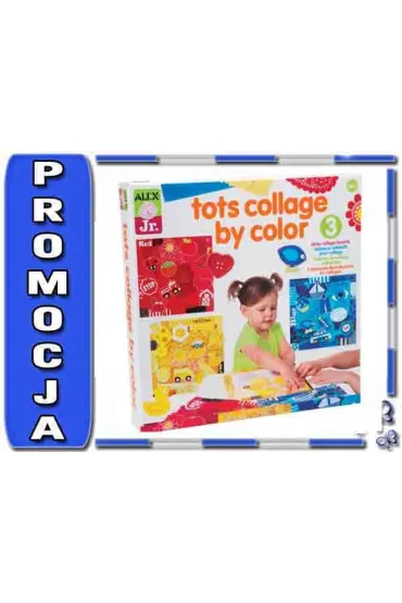 Alex JR. Tots collage by color *