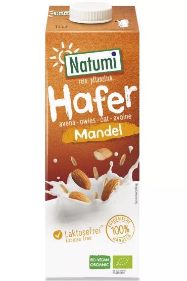 Natumi Napj owsiano-migdaowy bez dodatku cukrw 1 l Bio