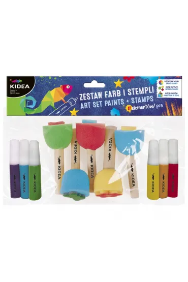 Derform Zestaw farb i stempli
