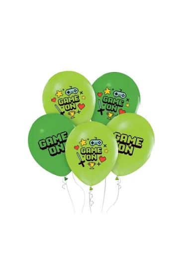 Godan Balony Game On 5 szt.