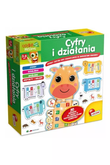 Puzzle Carotina Cyfry i dzia�ania * Lisciani