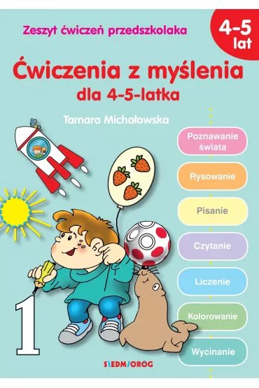 wiczenia z mylenia dla 4-5-latka