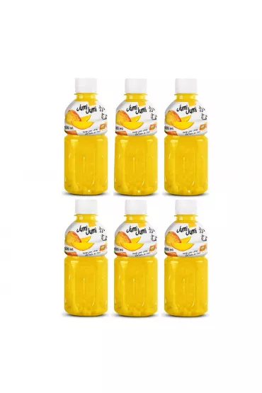 Jumi Jumi Napj mango z nata de coco Zestaw 6 x 320 ml