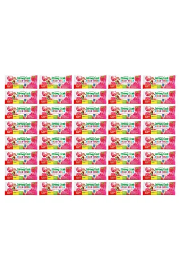 Starpharma Lizak kulka o smaku malinowym z witamin� D i C bezglutenowy Suplement diety Zestaw 40 x 6 g