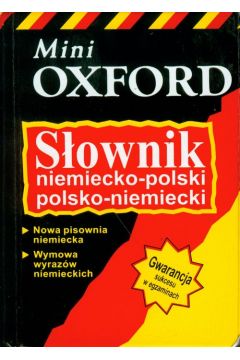 Sownik niemiecko-polski, polsko-niemiecki