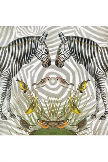 Museums & Galleries Karnet kwadrat z kopert� Zebra