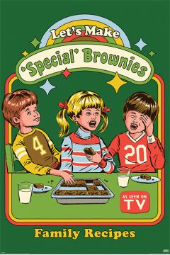 Steven Rhodes Lets Make Special Brownies - plakat 61x91,5 cm