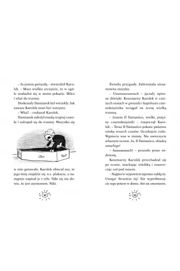 Koszmarny Karolek niepokoi nieboszczyka - Francesca Simon