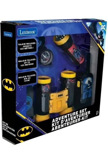 Zestaw przygodowy Batman Lexibook RPTW11BAT Lexibook-Apollo