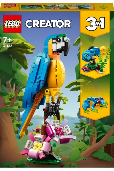 LEGO Creator Egzotyczna papuga 31136