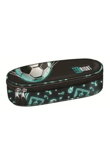 St. Majewski Pi�rnik saszetka z wewn�trzn� klapk� Neon Football