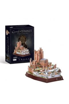 Puzzle 3D Games of Thrones Red Keep Cubic Fun