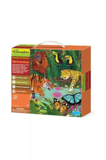 Puzzle 3D D�ungla 4M