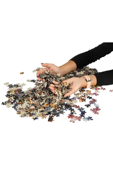 Puzzle 1000 el. Fajerwerki nad Wie�� Eiffla Castorland
