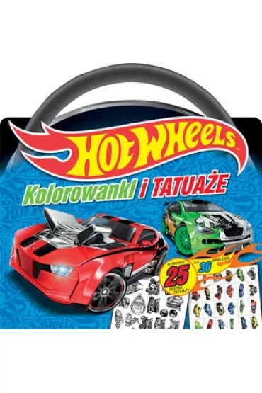 Hot Wheels kolorowanki i tatua�e 1