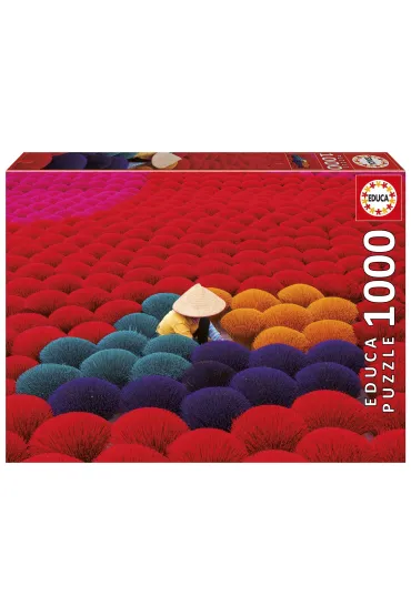Puzzle 1000 el. Wietnamskie kadzid�a Educa