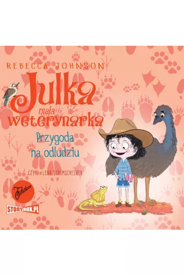 Audiobook CD MP3 Przygoda na odludziu. Julka ma�a weterynarka. Tom 9 - Rebecca Johnson