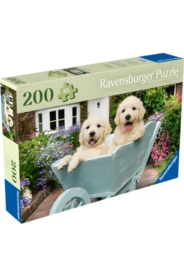 Puzzle 200 el. XL Golden Retriever Ravensburger